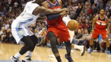 Wall (19+16) y sus Wizards ganan en Denver tras prórroga