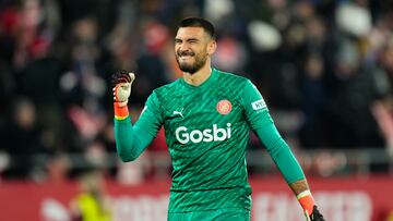 Paulo Gazzaniga, un trabajo a la altura del liderato de Girona