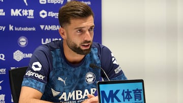 Rueda de prensa del capitán Antonio Sivera ante el comienzo de LaLiga.