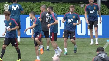 Marchena supervisa una sesión de trabajo con los suplentes