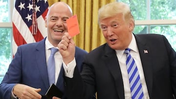 Trump considera prohibir visas a brasileños para el Mundial