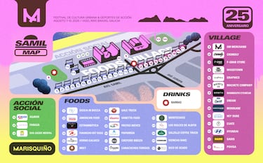 Marisquiño 2025: programa, horarios y mapas