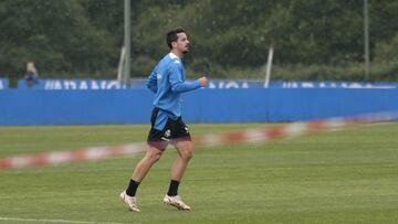 Rafa de Vicente trata de llegar al Deportivo - Linares de playoff.