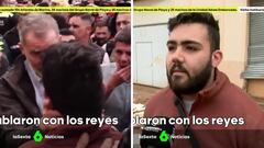 Este joven cuenta lo que el Rey le dijo cuando le cogió de la cara a escasos centímetros