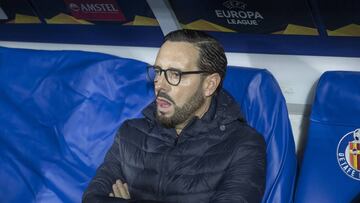 Bordalás, entrenador del Getafe.