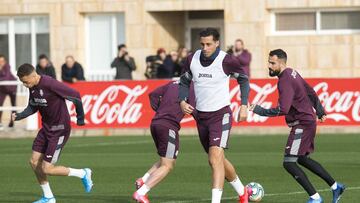 24/01/20 ENTRENAMIENTO DEL VILLARREAL FUNES MORI