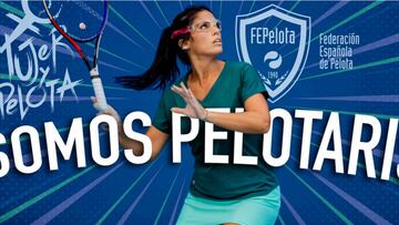 Pelota en femenino
