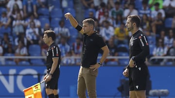 Antonio Hidalgo valoró el partido del Deportivo ante el Burgos.