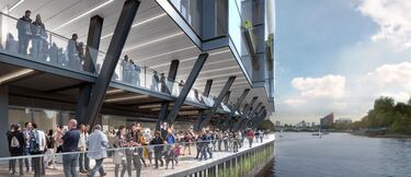 Se construirá un paseo público junto al río, formando parte del Thames Path