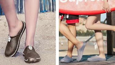 No son de Crocs, pero triunfan en Amazon: estos zuecos ‘barefoot’ son impermeables y muy frescos