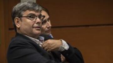 Maynar, ayer en el juicio.