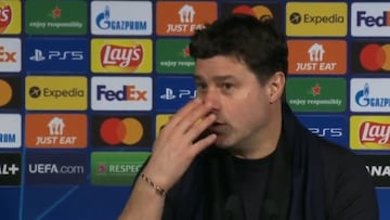 Pochettino desvela lo que pasó tras el gol de Mbappé: "Casi me rompe la nariz"
