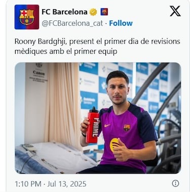 El Barça hace oficial a Bardghji