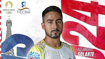 Alejandro Solarte en los Juegos Olímpicos 2024