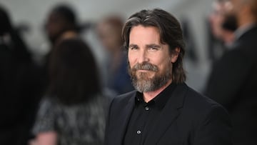 LONDON, ENGLAND - SEPTEMBER 21: Christian Bale attends the "Amsterdam" European Premiere at Odeon Luxe Leicester Square on September 21, 2022 in London, England. (Photo by Samir Hussein/WireImage)