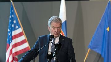 El presidente de Finlandia, Sauli Niinisto