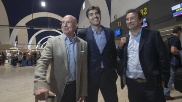 Serra, junto a Haro y Catalán.
VIAJE