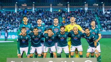 El once clásico del Racing de Ferrol esta temporada.