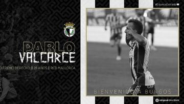Pablo Valcarce, calidad para el ataque del Burgos