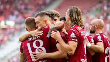 Flakus fue titular y dio la victoria al Real Murcia desde el punto de penalti.