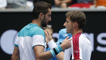 Carreño no puede con otro bombardeo y cae ante Cilic