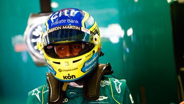 Fernando Alonso (Aston Martin). Bakú, Azerbaiyán. F1 2023.