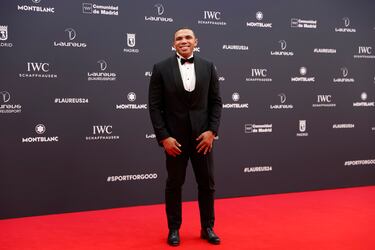 El jugador de rugby australiano, Bryan Habana. 