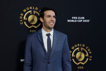 Kaká, al igual que Del Piero, trabaja junto a la FIFA y este domingo asistió a la final de la Copa Mundial de Clubes FIFA 2025. (REUTERS/Jeenah Moon)
