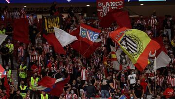 La afición del Atlético pitó a Griezmann.