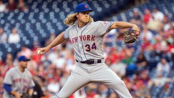 El inicio de temporada de Noah Syndergaard augura una firme candidatura al premio Cy Young, galardón al mejor pitcher de cada liga.