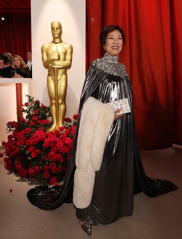 La presidenta de la academia Janet Yang.