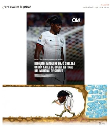La final del Mundial de clubes, la de Wimbledon, los mejores memes del fin de semana 