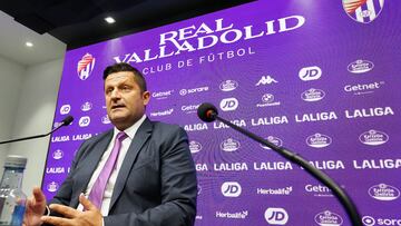 Valladolid. 02/08/2023. Domingo Catoira, nuevo director deportivo del Real Valladolid. Photogenic/Miguel Ángel Santos