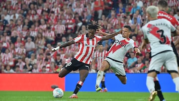 25/08/25 PARTIDO LALIGA ATHLETIC DE BILBAO RAYO VALLECANO GOL SANCET ATHLETIC