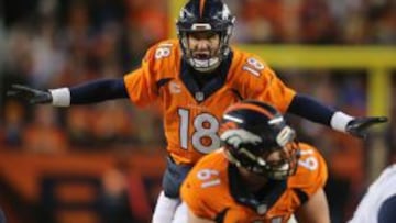 Peyton Manning ganó el último partido de la temporada de los Broncos, saliendo desde el banquillo por primera vez en su carrera.