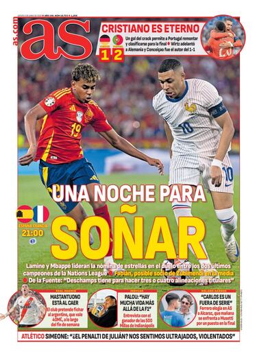 Las portadas de AS de junio