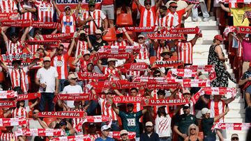 Afición del Almería.