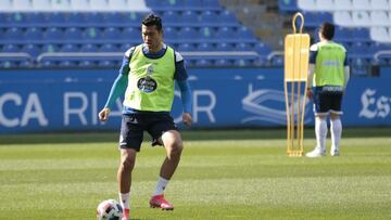 Miku no se entrenó con el grupo a dos días del Deportivo - Zamora