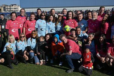 Isabel Díaz Ayuso, Ana Obregón, Richy Castellanos, Luis Cobos, Juan José Ballesta, Joaquin Cortés, Encarna Salazar, Poty Castillo, entre otros en el Partido Benéfico "Artistas vs Famosos".