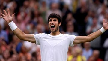 Alcaraz arrasa a Medvedev y se cita con Djokovic en la final de Wimbledon