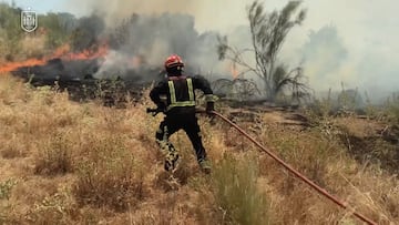 Emotivo homenaje de la Selección a los bomberos en la lista de Luis de la Fuente: mucho orgullo