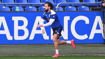 05/11/2020, ENTRENAMIENTO DEPORTIVO RIAZOR. HÉCTOR HERNÁNDEZ