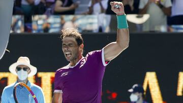 Nadal: "Hay que ver el vaso medio lleno porque es así"