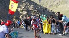 Nibali flaquea en Formigal