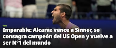 El mundo se postra a los pies de “Súper Alcaraz”: “El maestro”