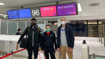 Sebas Saiz, Pablo Aguilar, Luis Guil... vuelven de Japón