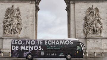 "Leo, no te echamos de menos"