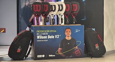 Pādel Nuestro presenta en exclusiva la nueva colección de palas de Wilson X Fernando Belasteguín