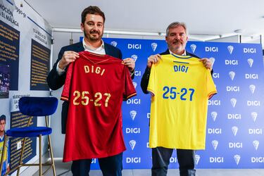 El Cádiz presenta a su nuevo patrocinador principal