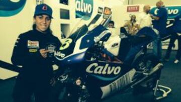 María Herrera estará en el Mundial de Moto3 en 2015.